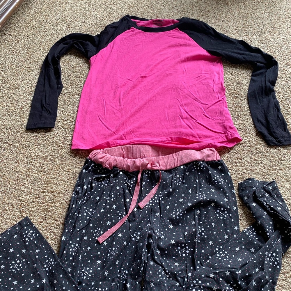 Joe boxer long sleeve pajama set